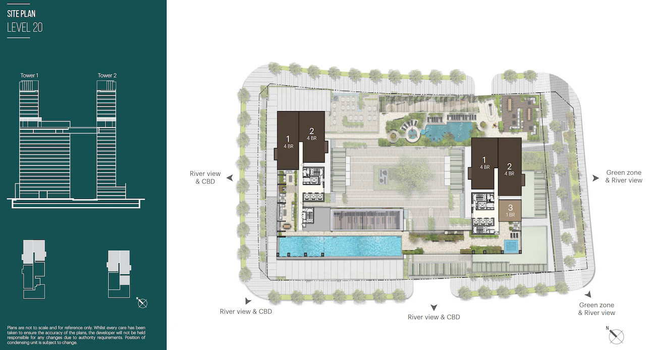 Nara, Floor plan of Level 20