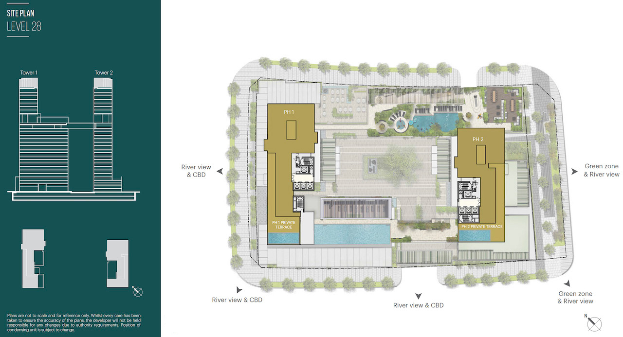 Nara, Floor plan of Level 28