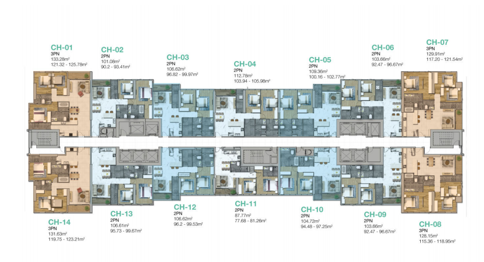 Floor plan of Golden House