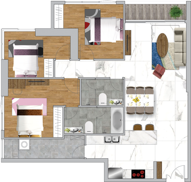 Apartment no.1