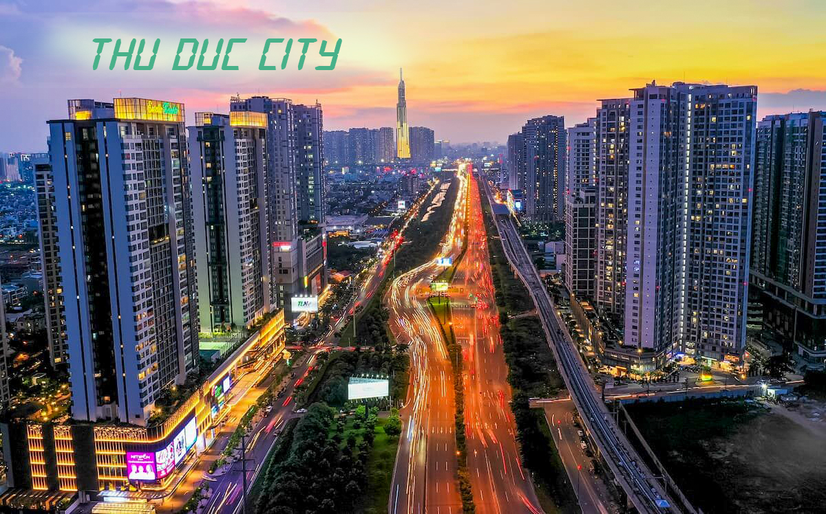 “Panoramic picture” of Thu Duc City